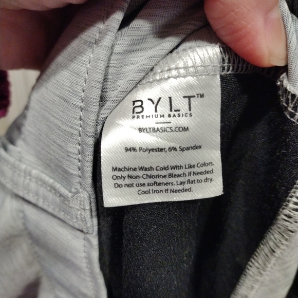 BYLT Men's Heathered Gray Kinetic Chino Stretch Performance Pants Sz 38-Golf - Picture 7 of 7